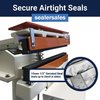 Sealer Sales 8" W-Series Direct Heat Foot Sealer w/ 15mm Serrated Seal Width - PTFE Coated W-220DTS